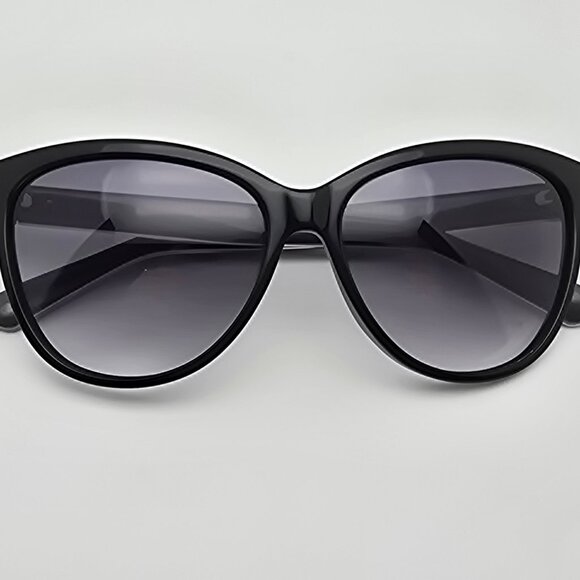 Marc Jacobs MMJ411/S Black Frame Grey Gradient Lens Cat Eye Sunglasses w/ Case - Picture 12 of 16
